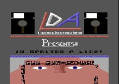 10 Sprites in a Line